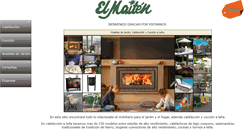 Desktop Screenshot of elmaitenmuebles.com.ar