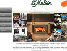 Tablet Screenshot of elmaitenmuebles.com.ar